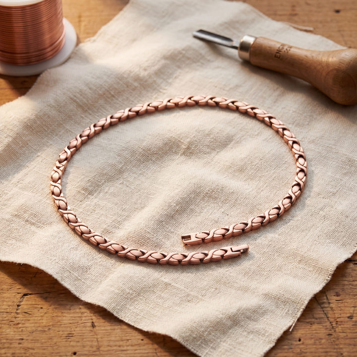 Collier Cedar en Cuivre