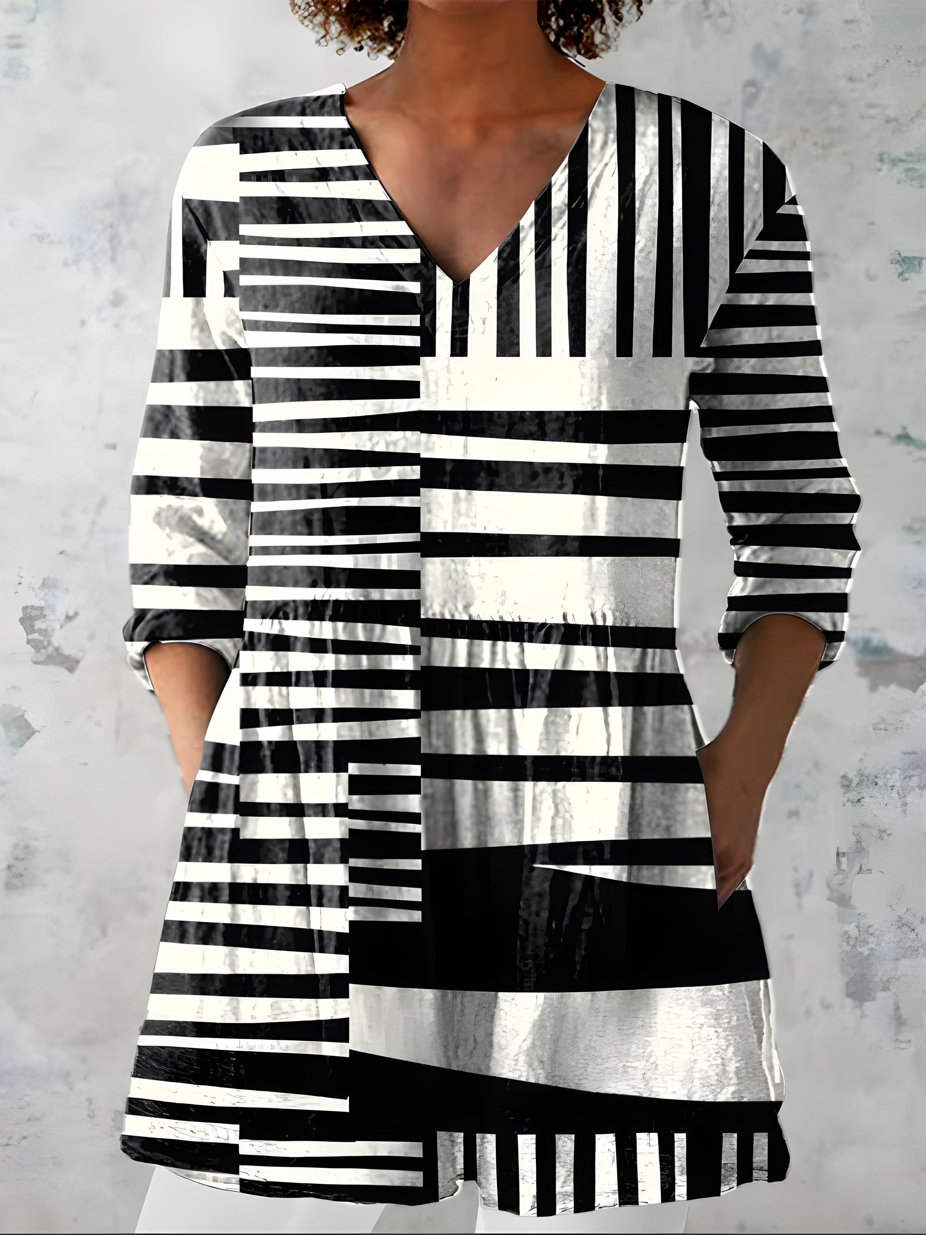 Noir Blanc / 5XL