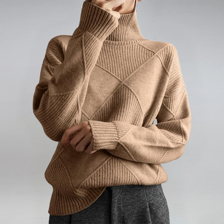 Mirabel | Pull Col Roulé Douillet