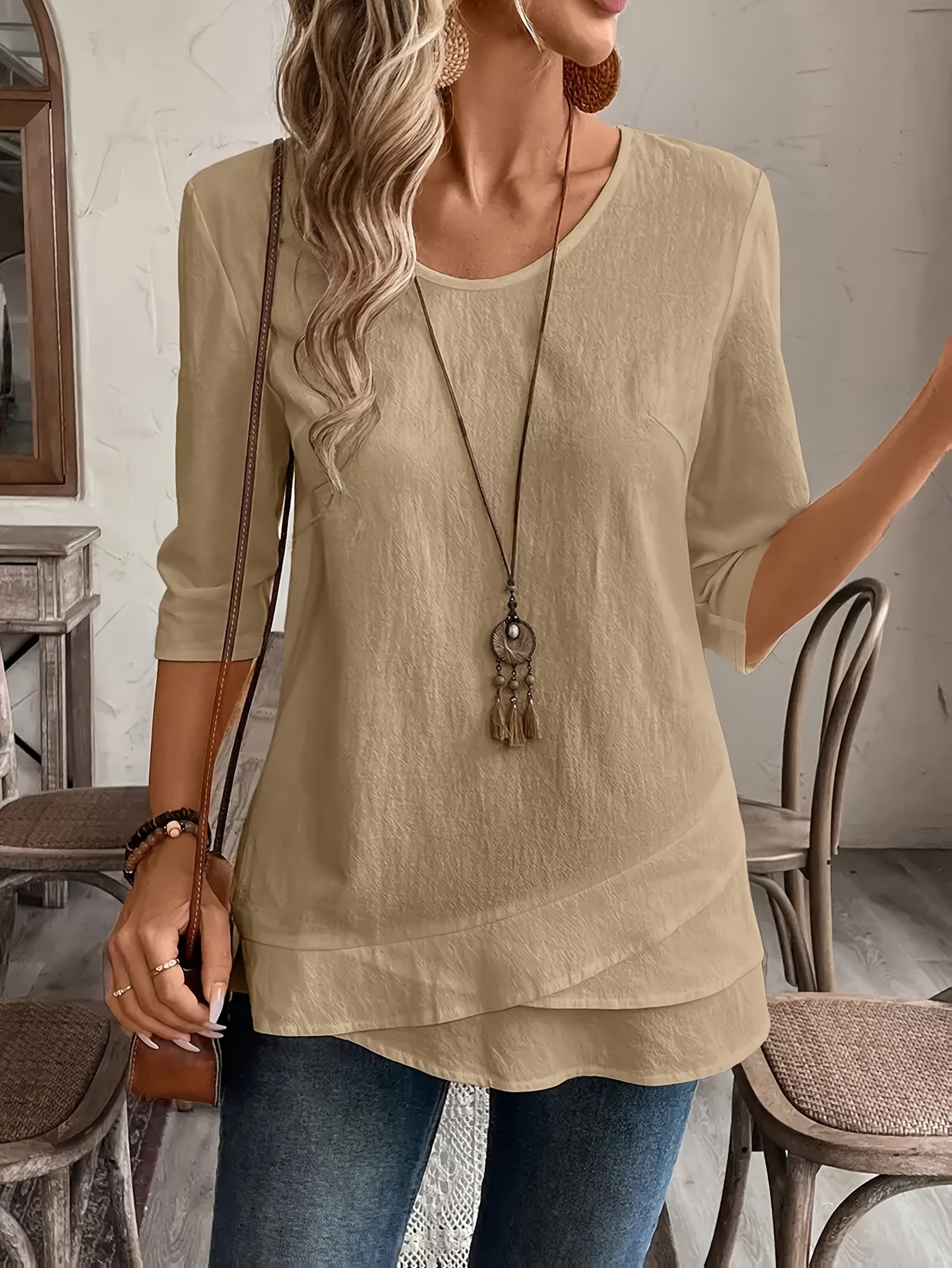 Beige / S