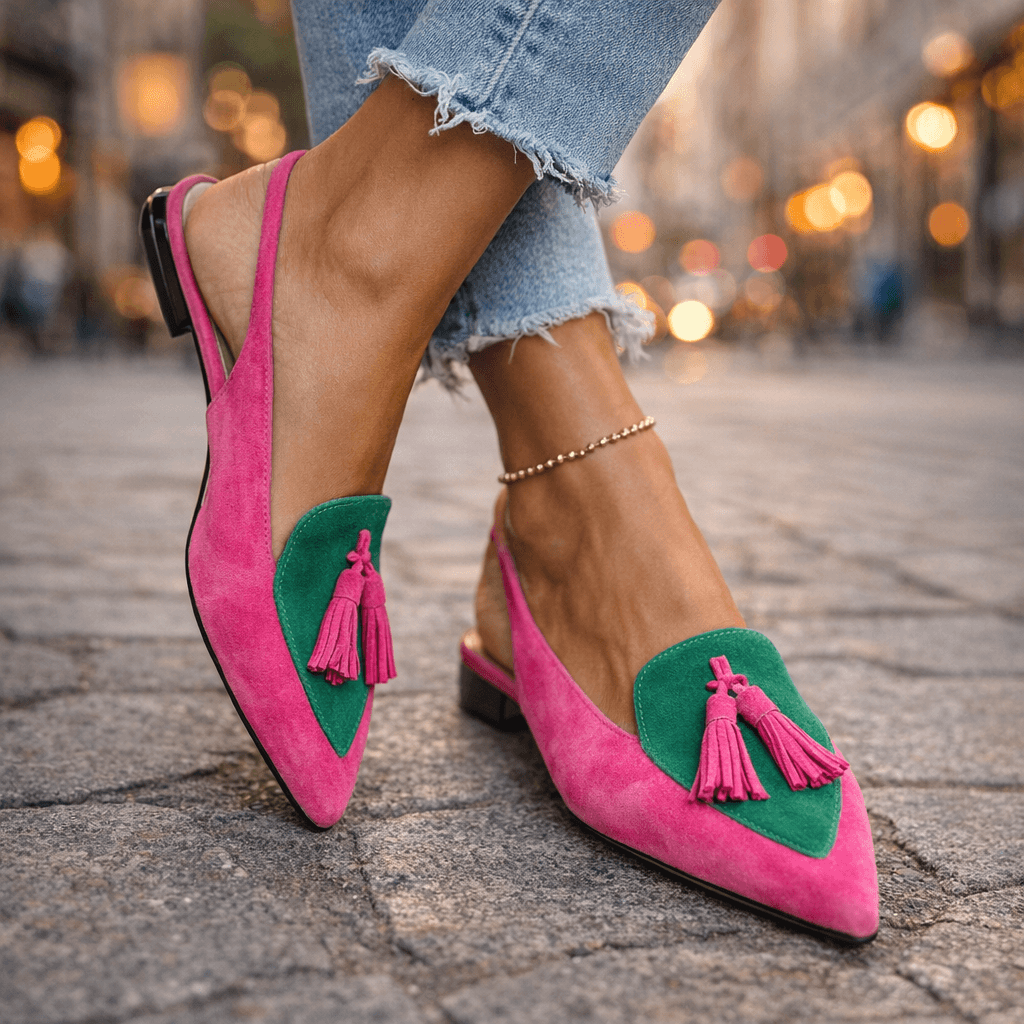 Rose et vert / 44