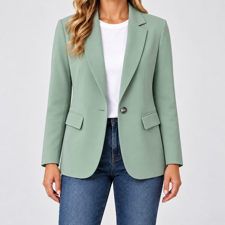 Aline | Blazer Classique à Bouton Unique