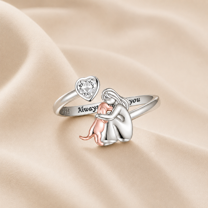 Bijou | Bague Gravée Femme et Chien