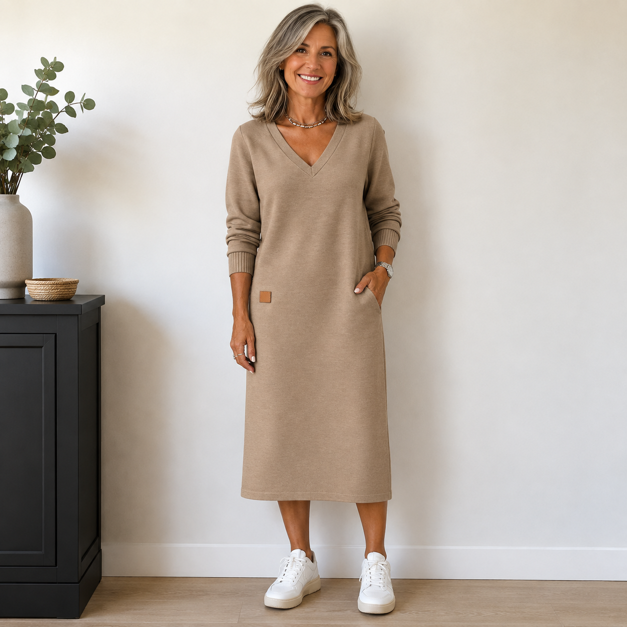 Beige / S