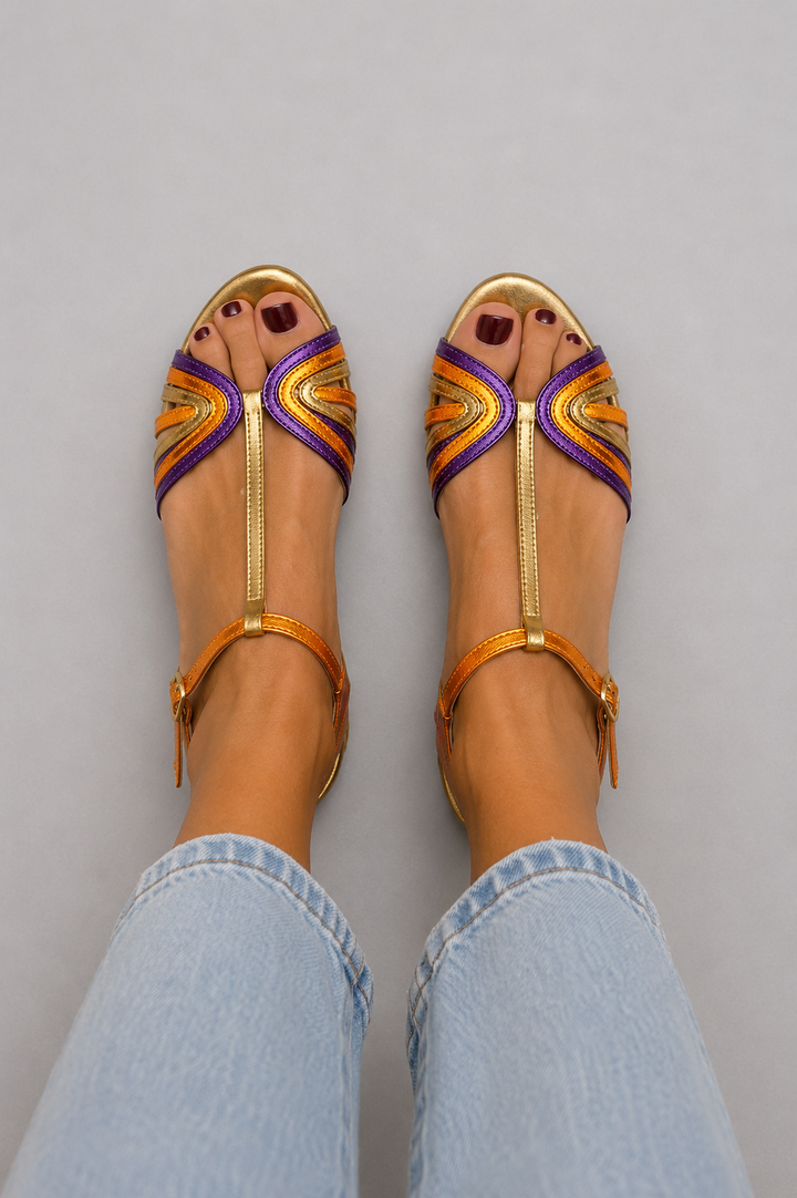 Solange | Sandales Couleurs Méditerranée