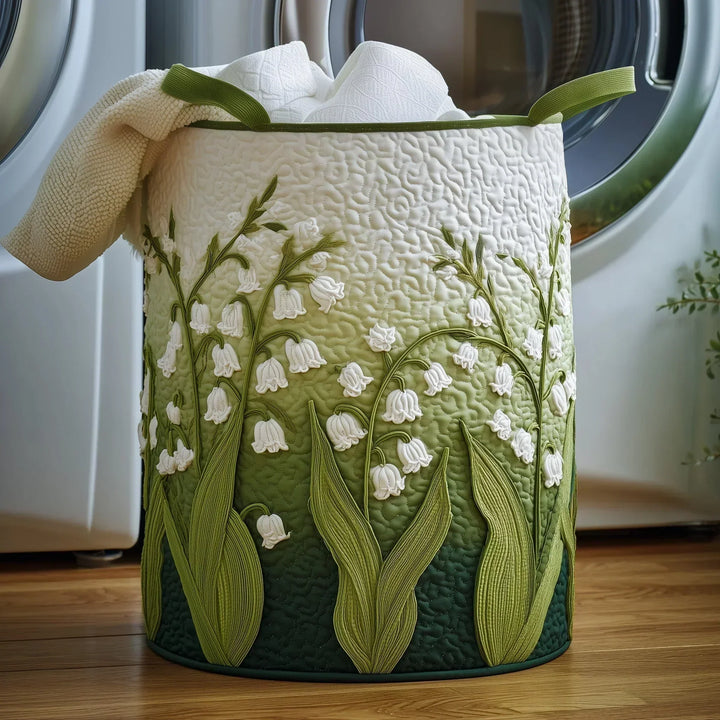 Noémie | Panier à Linge Matelassé Muguet