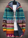 Motif Turquoise et Magenta / 4XL