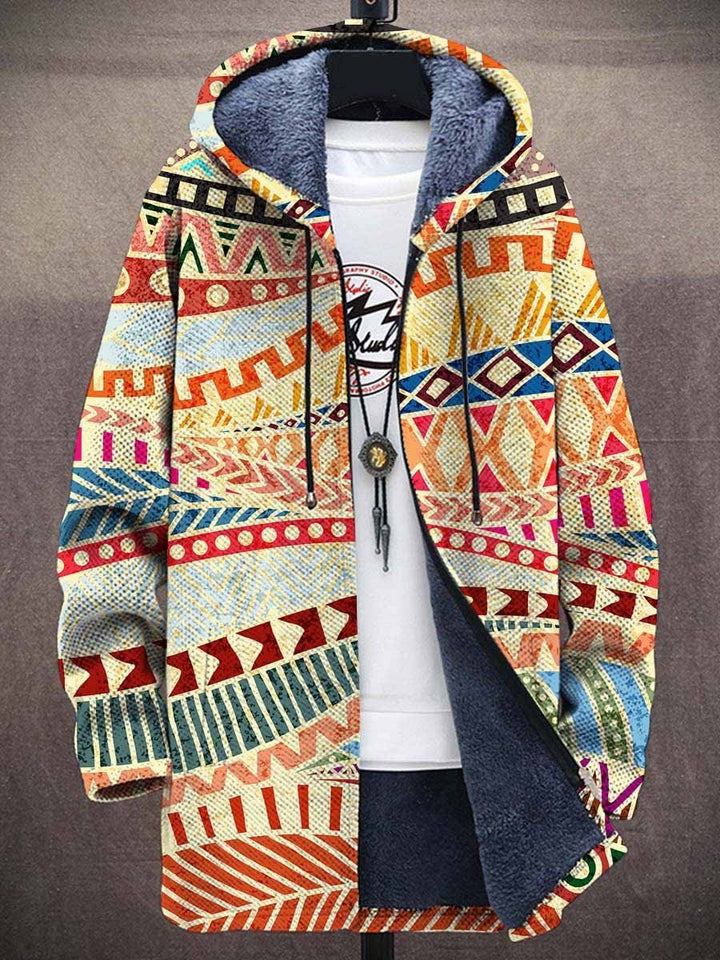 Augustine | Cardigan Artistique à Capuche