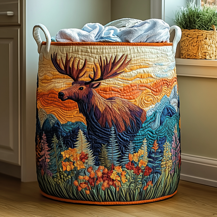 Fabienne | Panier à Linge Matelassé Élan