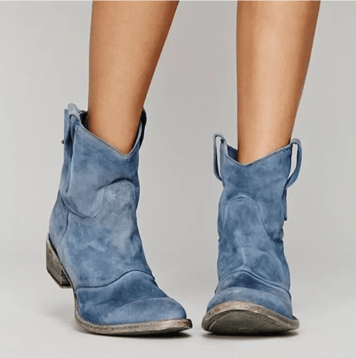 Lorette | Bottines Western à Enfiler
