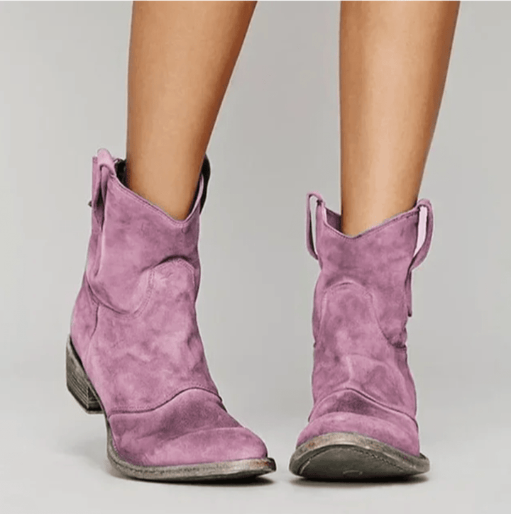 Lorette | Bottines Western à Enfiler