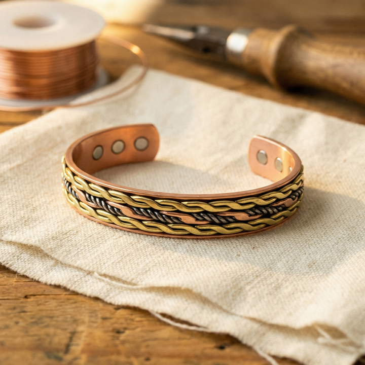 Bracelet Weave en Cuivre