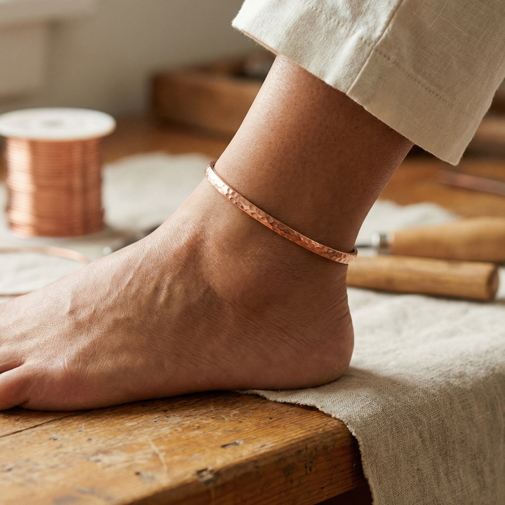 Bracelet de Cheville Sand en Cuivre