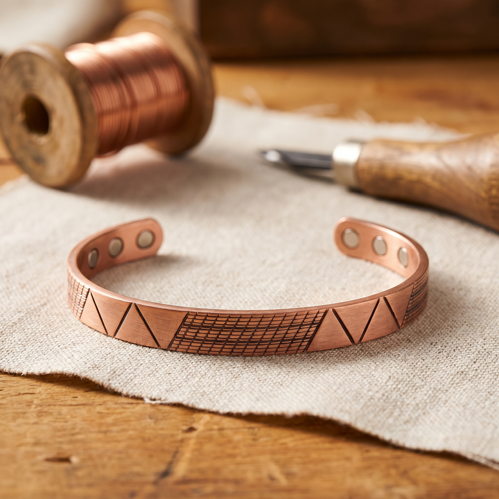 Bracelet Crest en Cuivre