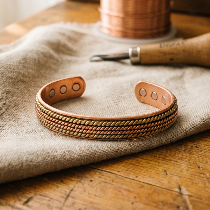 Bracelet Forge en Cuivre
