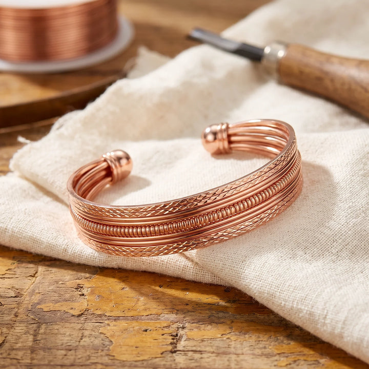 Bracelet Fougère en Cuivre