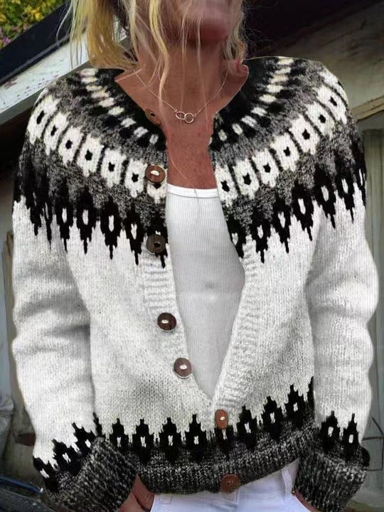 Justine | Cardigan Vintage Douillet