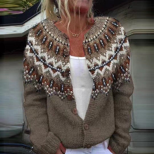 Karine | Cardigan Vintage Douillet