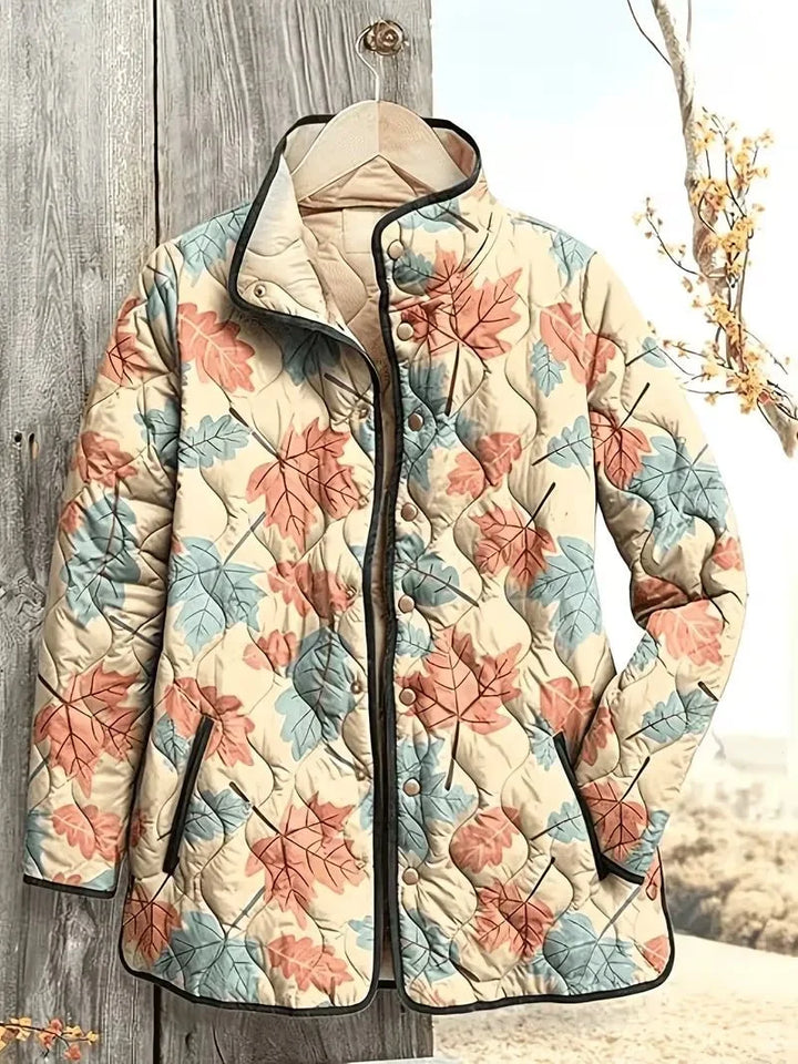 Alana | Vintage Printed Quilted Jacket