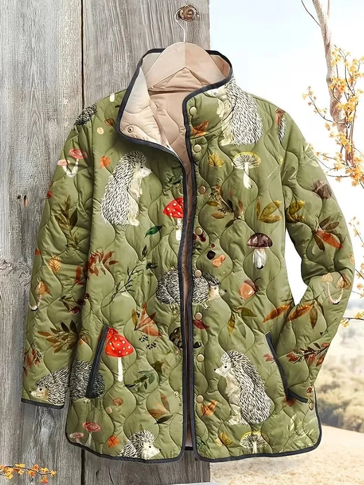 Bethany | Vintage Printed Quilted Jacket
