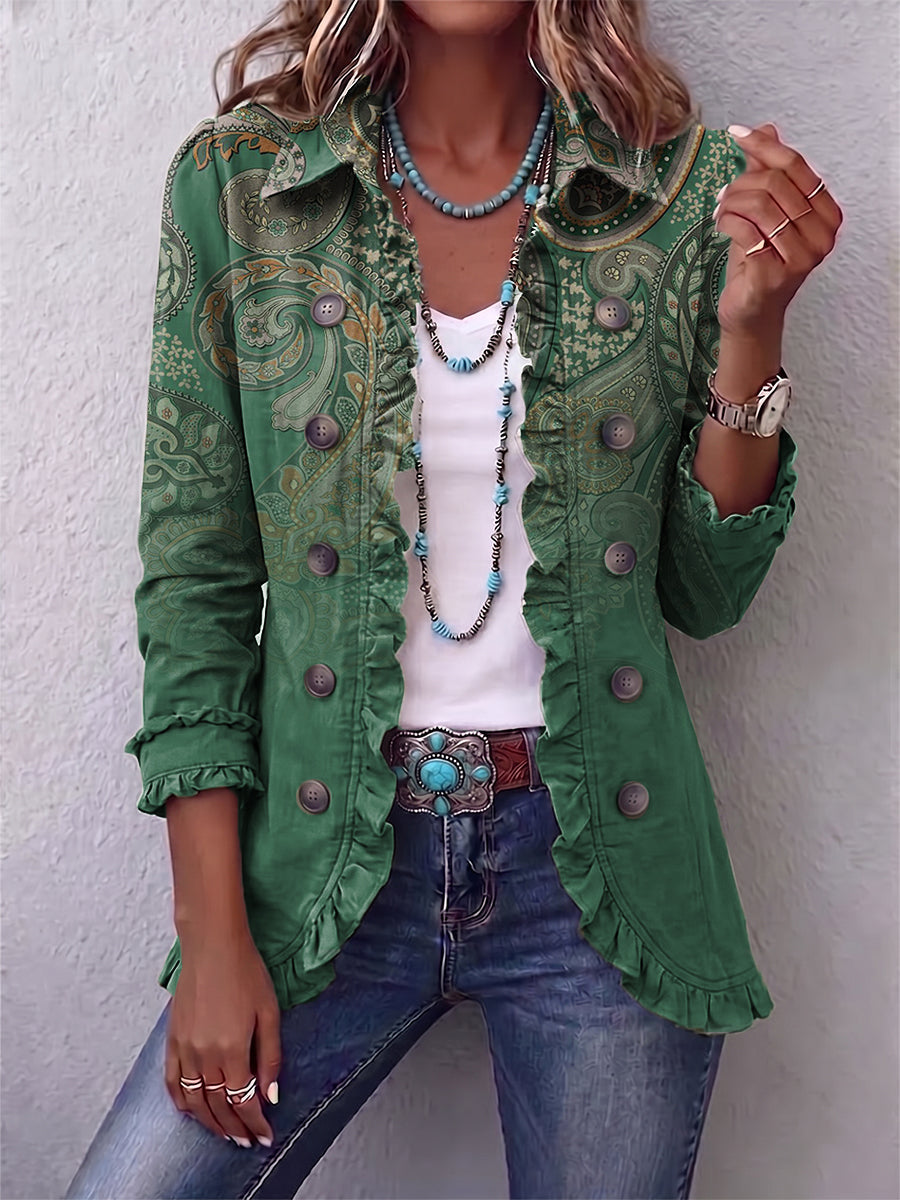 Cachemire vert / S